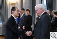 Neujahrsempfang von Bundespräsident Dr. Steinmeier für das Diplomatische Corps