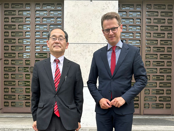 Besuch vom Bundestagsabgeordneten und stellv. CDU-Vorsitzenden Dr. Carsten LINNEMANN in die Residenz der Botschaft