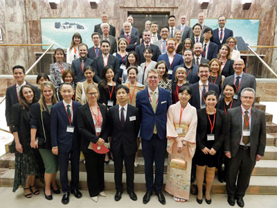 Empfang für die Teilnehmer des vom Japanisch-Deutschen Zentrum Berlin veranstalteten „Young Leaders Forum“