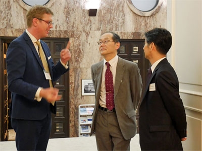 Empfang für die Teilnehmer des vom Japanisch-Deutschen Zentrum Berlin veranstalteten „Young Leaders Forum“