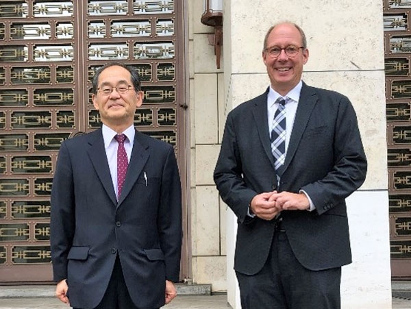 Besuch vom Bundestagsabgeordneten Prof. Dr. Helge BRAUN (CDU, Vorsitzender des Haushaltsausschusses sowie Bundesminister für besondere Aufgaben und Chef des Bundeskanzleramts a.D.)
