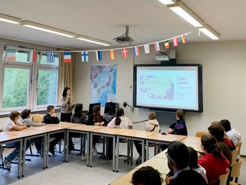 Schulbesuch bei der Gustav-Heinemann-Oberschule, Berlin