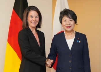Treffen der Außenministerinnen Japans und Deutschlands am 8.11.2023