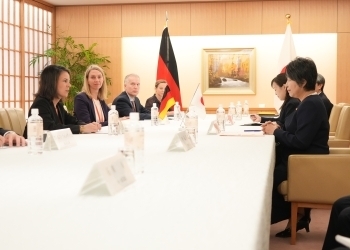 Treffen der Außenministerinnen Japans und Deutschlands am 8.11.2023