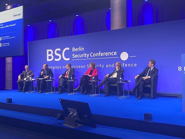 Teilnahme an der der Berlin Security Conference (BSC)