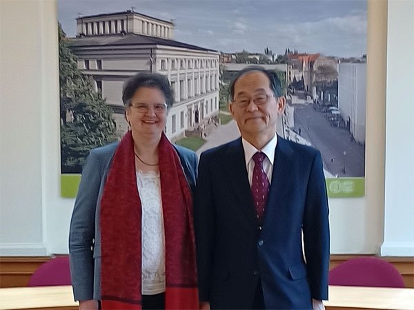 Höflichkeitsbesuch bei der Rektorin der Universität Halle-Wittenberg, Prof. Dr. Claudia BECKER