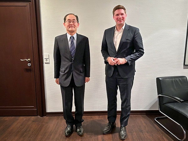 Höflichkeitsbesuch beim Parlamentarischen Staatssekretär beim Bundesminister der Finanzen, Dr. Florian Toncar