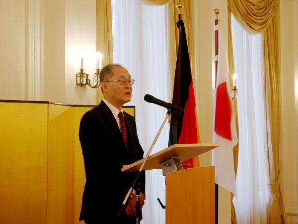 Neujahrsempfang der Botschaft für in Deutschland lebende Japaner