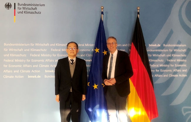 Höflichkeitsbesuch beim Parlamentarischen Staatssekretär beim Bundesminister für Wirtschaft und Klimaschutz, Herrn Stefan Wenzel