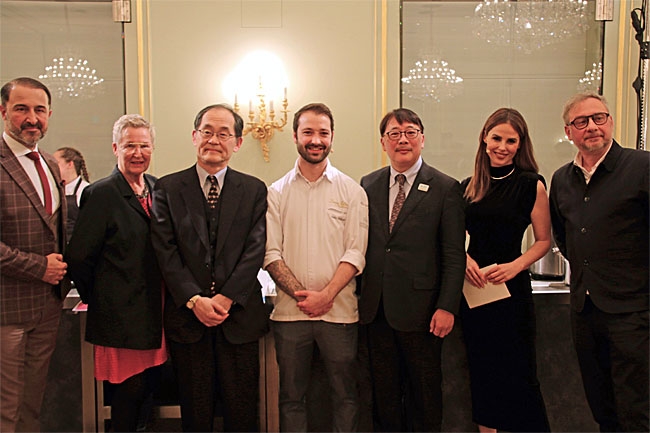 Empfang "Entdeckung japanischer MEERESFRÜCHTE" in Zusammenarbeit mit dem Japanischen Ministerium für Landwirtschaft, Forstwirtschaft und Fischerei