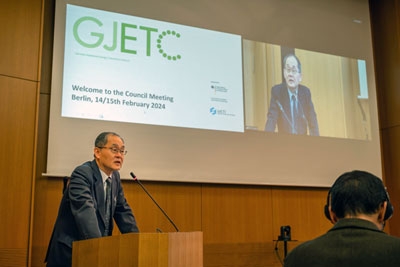 die 16. Sitzung des German-Japanese Energy Transition Council (GJETC) und ein Empfang in der Residenz