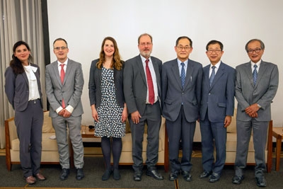 die 16. Sitzung des German-Japanese Energy Transition Council (GJETC) und ein Empfang in der Residenz