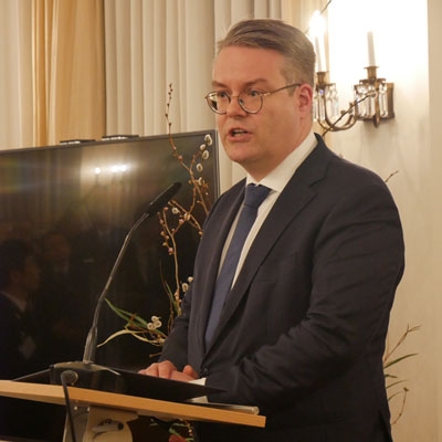Empfang anlässlich des Geburtstags Seiner Majestät des Kaisers in der Residenz