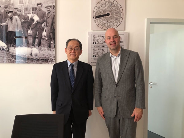 Besuch beim Präsidenten des Deutschen Instituts für Wirtschaftsforschung (DIW), Herrn Professor Marcel Fratzscher