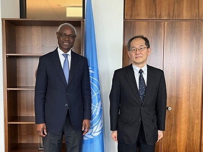 Besuch des UN-Campus in Bonn, Treffen mit Herrn Exekutivsekretär Ibrahim THIAW