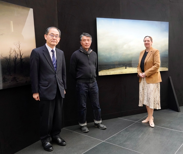Ausstellung des in Düsseldorf lebenden Künstlers MASUYAMA Hiroyuki im Bundesrat