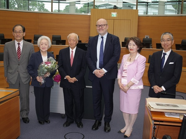 Teilnahme am Abschiedsvortrag von YANAI Shunji, Richter am ITLOS