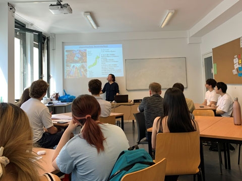Besuch in der Technischen Universität Berlin