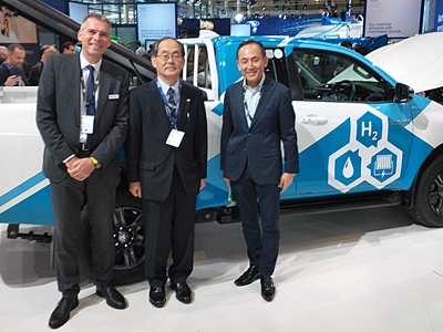 Besichtigung auf der Messe Hannover die IAA Transportation (Nutzfahrzeugmesse) 2024