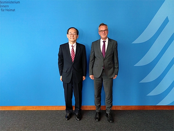 Höflichkeitsbesuch beim Staatssekretär im Bundesinnenministerium, Herrn Hans-Georg Engelke