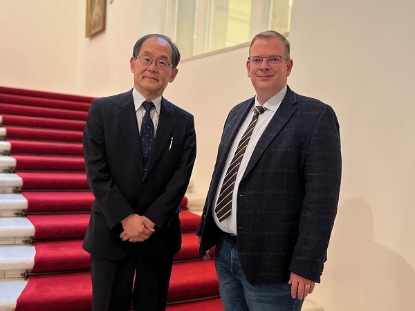 Abschiedsbesuch bei Herrn Ulrich Lechte (FDP), Bundestagsabgeordneten und Obmann des Auswärtigen Ausschusses