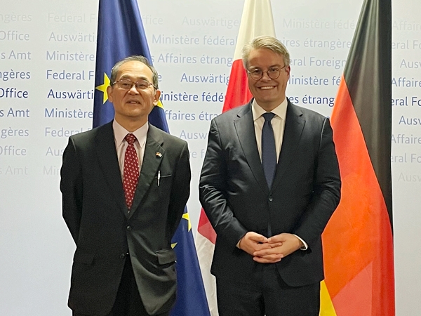 Abschlussbesuch beim Staatsminister im Auswärtigen Amt, Dr. Tobias Lindner (Bündnis 90/Die Grünen)
