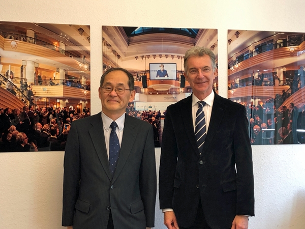Abschiedsbesuch beim Vorsitzenden der Münchner Sicherheitskonferenz (MSC), Dr. Christoph Heusgen