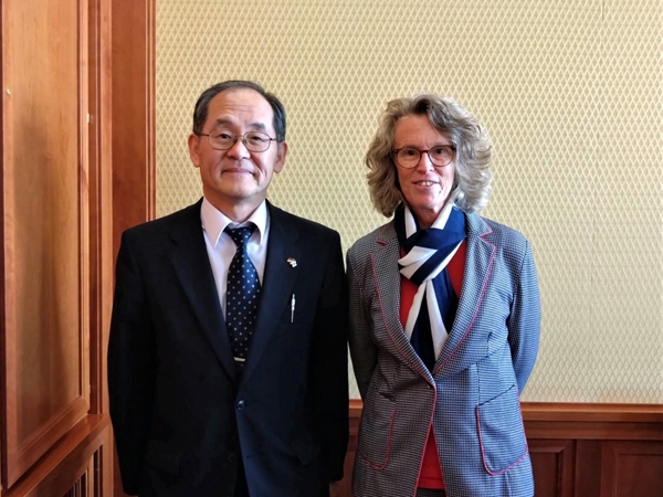 Abschiedsbesuch bei der Staatssekretärin des Auswärtigen Amts, Susanne Baumann