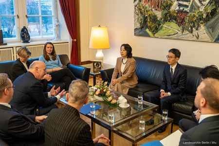 Antrittsbesuch beim Regierenden Bürgermeister von Berlin, Kai Wegner (2)