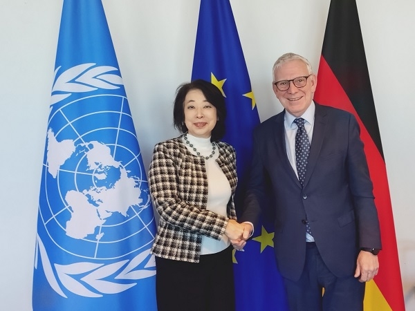 Antrittsbesuch bei Staatssekretär Jochen Flasbarth, BMZ