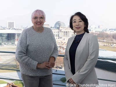 Antrittsbesuch der Beauftragten der Bundesregierung für Kultur und Medien, Staatsministerin Claudia Roth (1)