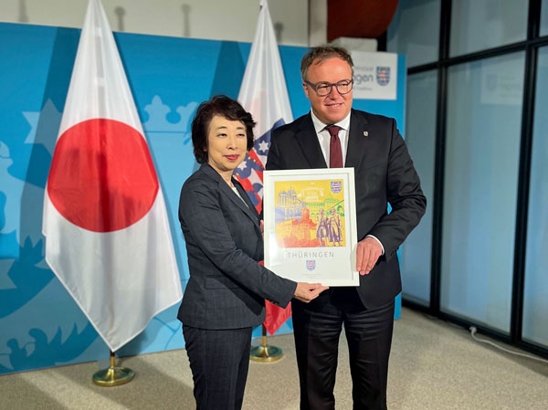 Besuch beim Thüringer Ministerpräsident Dr. Mario Voigt in Erfurt
