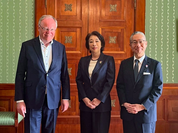 大使の活動：ヴァイル・ニーダーザクセン州首相表敬（令和7年4月29日）
