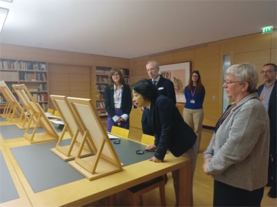 Besuch im Kupferstich-Kabinett der Staatlichen Kunstsammlungen Dresden