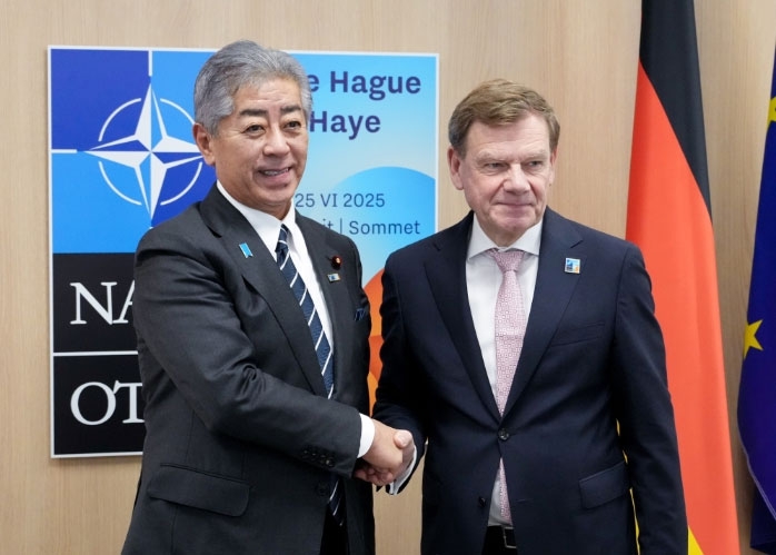Treffen der Außenminister Japans und Deutschlands (25.06.2025)