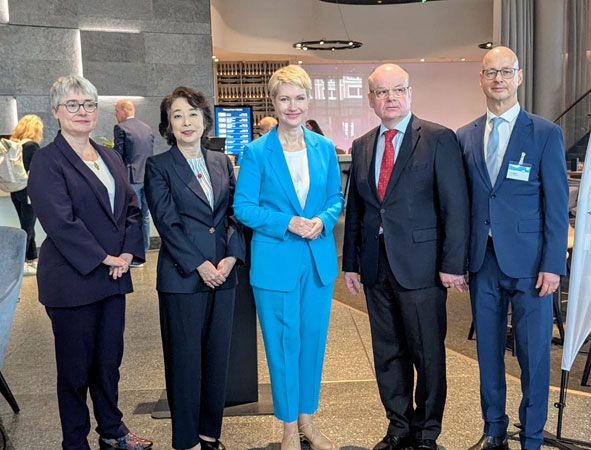 Trffen mit der Ministerpräsidentin Manuela Schwesig in Rostock 