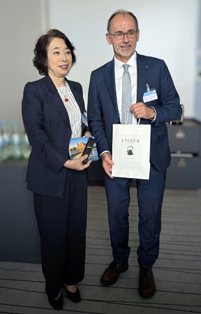 Treffen mit Dr. Wolfgang Blank, dem Minister für Wirtschaft, Infrastruktur, Tourismus und Arbeit, in Rostock 