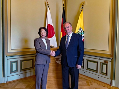 Besuch beim Sachsen-Anhalts Ministerpräsidenten Dr. Reiner Haseloff