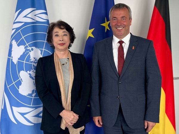 Höflichkeitsbesuch beim Parlamentarischen Staatssekretär bei der Bundesministerin für wirtschaftliche Zusammenarbeit und Entwicklung, Johann Saathoff