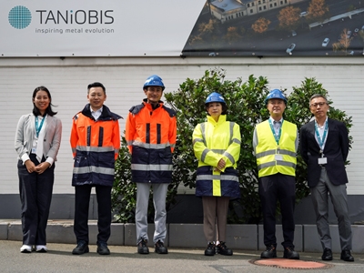 Besuch bei der TANIOBIS GmbH in der Stadt Goslar im Harz