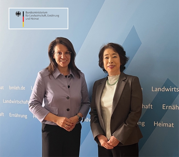 Besuch bei Martina Englhardt-Kopf, Parlamentarische Staatssekretärin im Bundesministerium für Ernährung, Landwirtschaft und Heimat