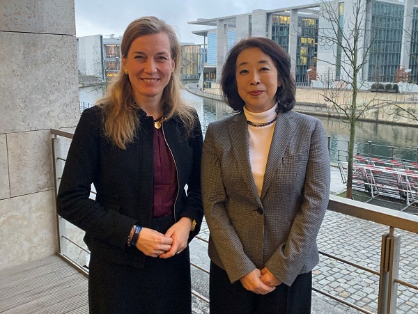 Meinungsaustausch mit der stellvertretenden Vorsitzenden der SPD-Bundestagsfraktion Siemtje Möller