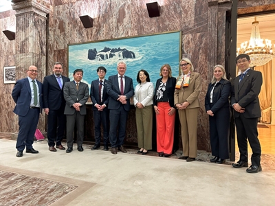 Besuch vom Bundesminister für Ernährung, Landwirtschaft und Heimat, Alois Rainer