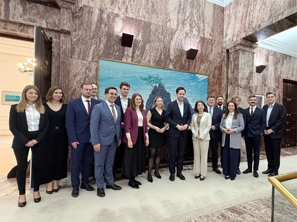 Besuch von Mitgliedern der Jungen Union