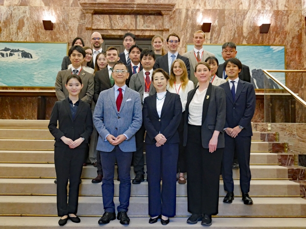 Empfang für die Teilnehmerinnen und Teilnehmer des „German-Japanese Young Leaders Forum 2026“