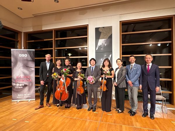 Feierstunde im JDZB zum Amtsantritt von YAMADA Kazuki als DSO-Chefdirigent
