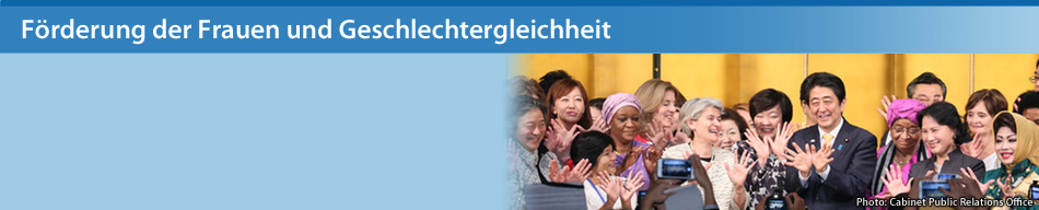 Förderung der Frauen und Geschlechtergleichheit