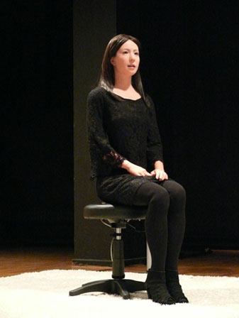 Berlin-Aufführung: Android-Human Theater Sayonara
